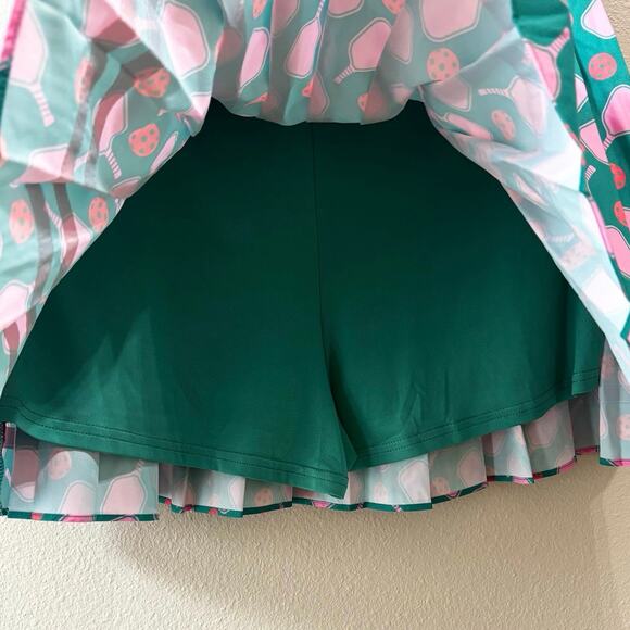 Peach Love California Polka Dot Mini Skirt - Picture 7 of 10